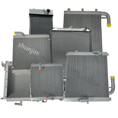 17A-03-41114 Water Tank Radiator For Bulldozer D155A-6 D155AX-6 D155A-6R
