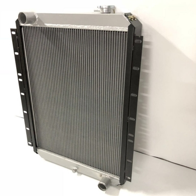 Aluminum TMY SK120-3 SK120-5 Excavator Radiator For Water Tank Parts