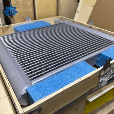 Hydraulic Oil Cooler for Hitachi EX70 ZX70 Excavator with OEM Options and Customized Logo Printing